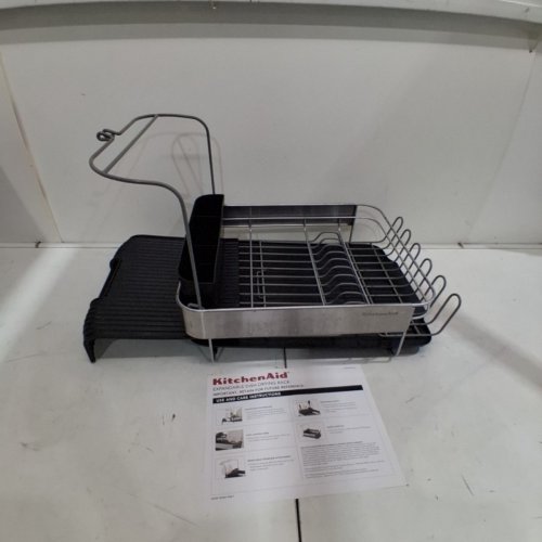 KITCHENAID COMPACT TO FULL SIZE DISH RACK - CHARCOAL (MODEL: KE896BXCGA) image 2