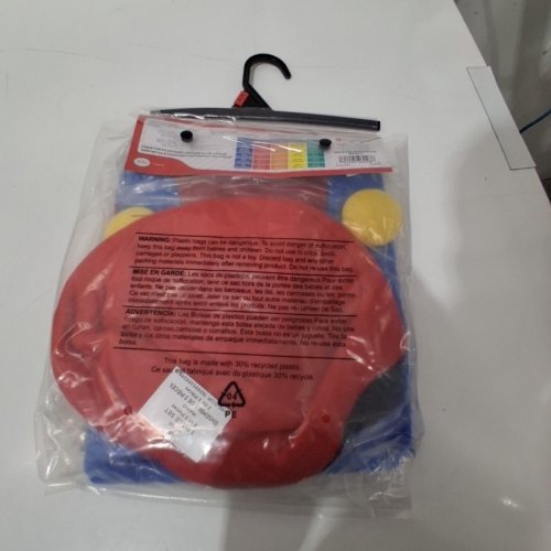 3PC KIDS SUPER MARIO CLASSIC COSTUME- SMALL - BLUE/RED image 3