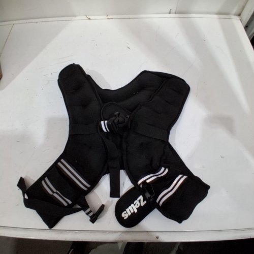 ZELUS EXERCISE WEIGHTED TRAINING VEST - 20LBS - BLACK image 2