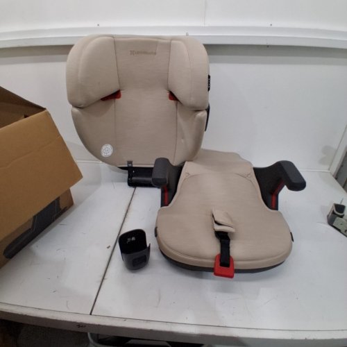 UPPABABY ALTA V2 HIGH BACK CAR BOOSTER SEAT - 100LB CAP - KAVNEER (ALMOND MELANGE) - (MODEL: 1302-ALT-CA-KAV) image 3