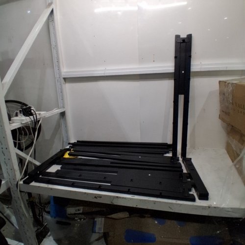 METAL PLATFORM BED FRAME - KING - BLACK image 2