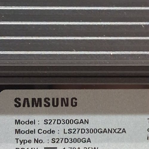 SAMSUNG ESSENTIAL S3 CLASS 16:9 IN-PLANE SWITCHING (IPS) FULL HD LCD MONITOR - 27" - BLACK (MODEL: S27D300GAN ) image 9