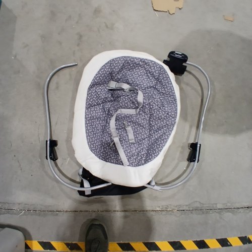 GRACO SIMPLE SWAY LX SWING WITH MULTI-DIRECTION SEAT, 10 SONGS, 5 NATURE SOUNDS, 6 SWING SPEED AND 2 SPEED VIBRATION - GREY - (MODEL: 2143050) image 4
