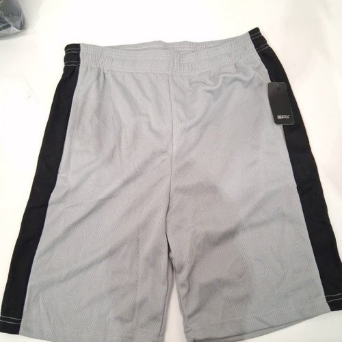 MEN'S SPX GYM SHORTS - MEDIUM - GREY/BLACK image 2