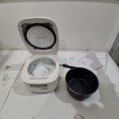 ZOJIRUSHI MICOM 10-CUP (UNCOOKED) RICE COOKER & WARMER - COOL WHITE - (NS-WAC10) image 3