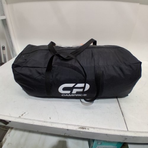 CAMPROS CP 6/8 PERSON FAMILY CAMPING TENT WITH TOP RAINFLY & CARRY BAG - WATERPROOF, WINDPROOF, MESH WINDOWS & DOOR, DOUBLE LAYER, ALL-SEASON DOME TENT - DARK GREEN (MODEL: CP-120976N) image 4