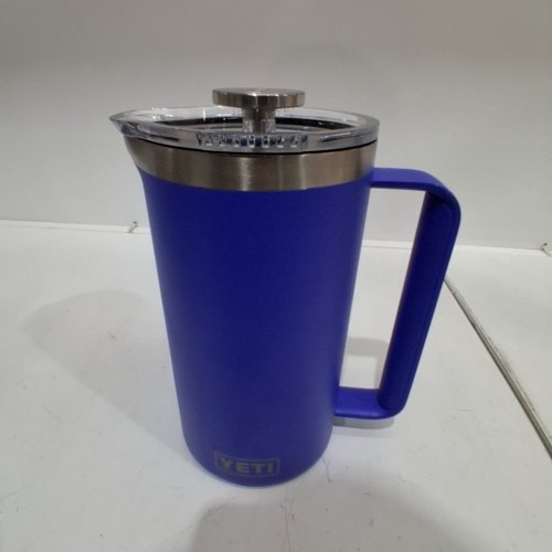 YETI RAMBLER FRENCH PRESS - 34OZ - ULTRAMARINE VIOLET/BLUE/SILVER image 3