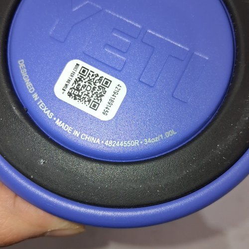YETI RAMBLER FRENCH PRESS - 34OZ - ULTRAMARINE VIOLET/BLUE/SILVER image 10