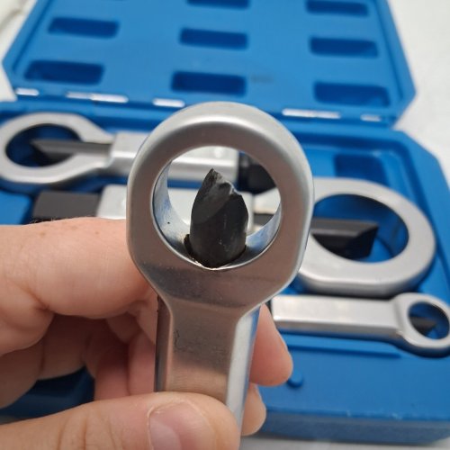 4PC METAL NUT SPLITTER CRACKER - HEAVY DUTY MANUAL PRESSURE NUT REMOVER EXTRACTOR TOOL image 3