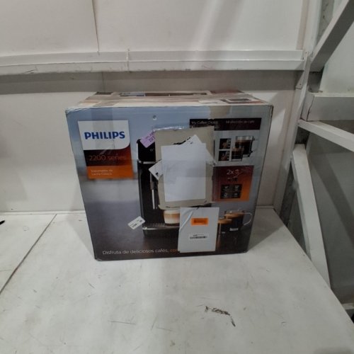 PHILIPS 2200 SERIES FULLY AUTOMATIC ESPRESSO/COFFEE MACHINE WITH BUILT-IN MILK FROTHER & GRINDER - BLACK (MODEL: EP2220/14) image 8