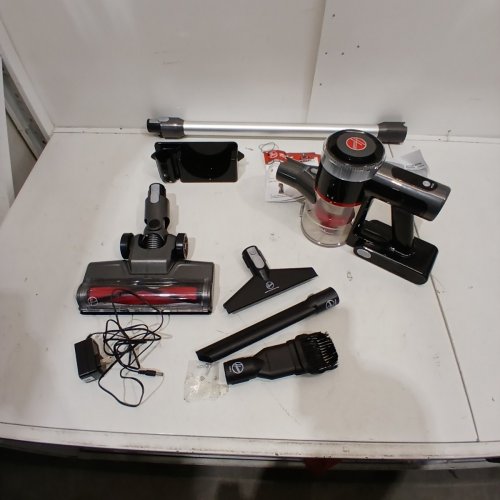 HOOVER CORDLESS STICK VACUUM CLEANER WITH RECHARGABLE BATTERY - GREY/BLACK image 3