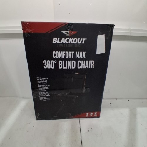 BLACKOUT COMFORT MAX 360 BLIND CHAIR - 20" X 32" - BLACK image 4