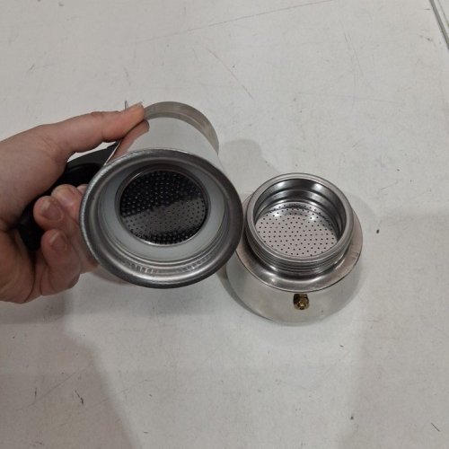 STOVETOP ESPRESSO MAKER - 4 CUP - STAINLESS STEEL image 4