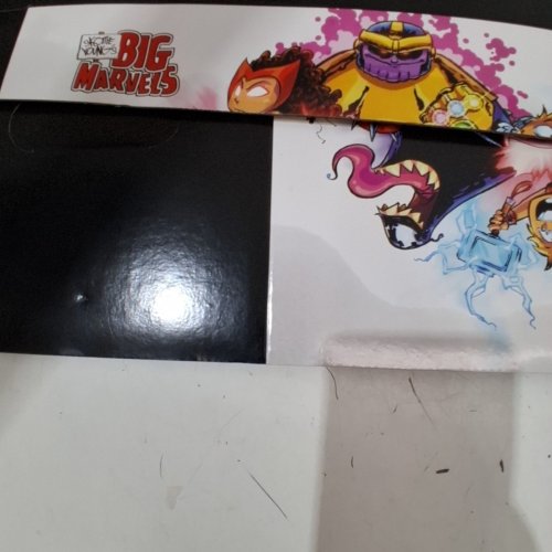 MARVEL SKOTTIE YOUNG'S BIG MARVELS COMIC BOOK STORAGE BOX - HOLDS UP TO 100 COMICS - 15.5" X 7.6" X 10.9" - MULTICOLOR image 4