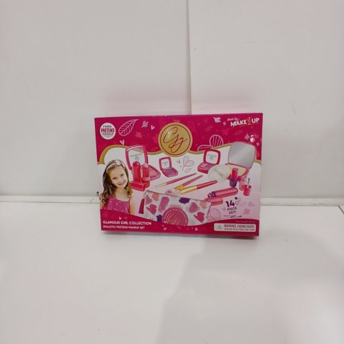 14PC MAKEITUP KID'S PRETEND MAKEUP GLAMOUR GIRL COLLECTION REALISTIC MAKEUP SET - AGES 4+ image 2
