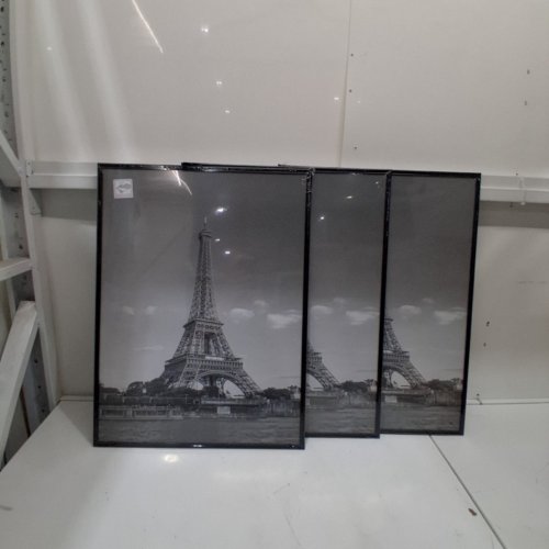 3PK UPSIMPLES PICTURE/POSTER FRAME - 18" X 24" - BLACK (MODEL: FUP0301024) image 2