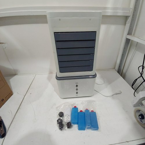 3-in-1 portable 60° oscillating air conditioner/cooler with remote - 6 speeds - 12l - white (MODEL: KYS-30-105Y) image 3