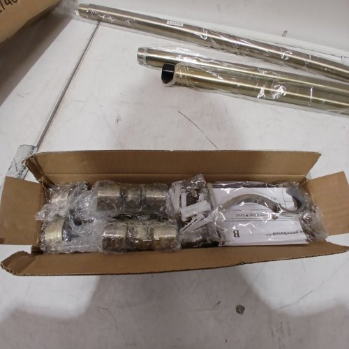 MAYRHYME WINDOW CURTAIN ROD SET - 28" - 48" - ANTIQUE BRONZE image 3