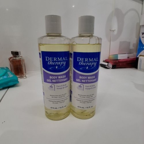 2PK DERMAL THERAPY BODY WASH - 474 ML / 16 OZ EACH image 2