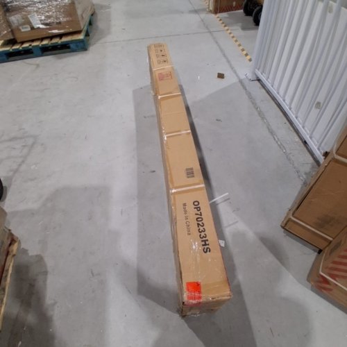 COSTWAY SQUARE PATIO OFFSET CANTILEVER UMBRELLA 360 DEGREE TILT - 10FT - GREY (MODEL: OP70233HS) image 3