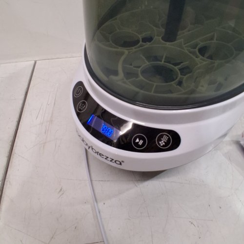 BABY BREZZA BOTTLE WASHER PRO WASHER/STERILIZER/DRYER - WHITE/BLACK (MODEL: BRZ0103) image 2