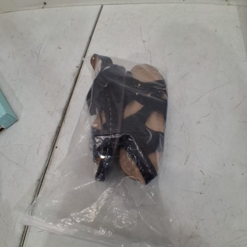 WOMAN'S MLKOZ SANDAL WEDGES - 5 - BLACK\BROWN image 5