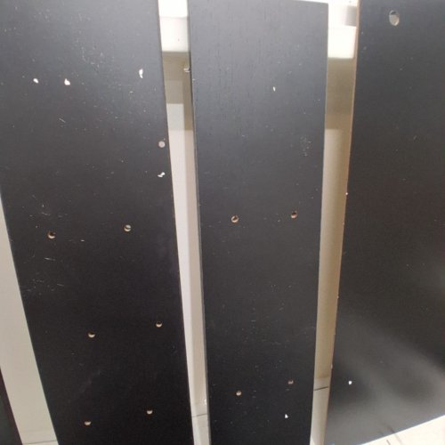 BATHROOM MIRROR CABINET WALL MOUNTED BATHROOM MEDICINE CABINET WITH MIRROR AND 6 OPEN SHELVES 25" X 26" X 6.5" - BLACK (MODEL: SHX-DG2607-X-0-S) image 4