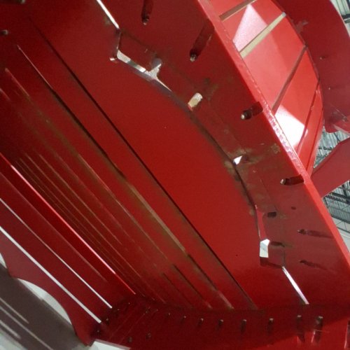 LEISURE LINE PATIO ADIRONDACK CHAIR - RED image 4