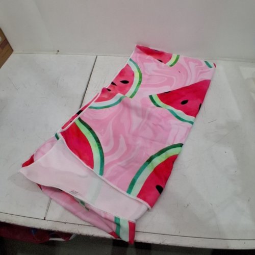 MIRCOFIBER LIGHTWEIGHT BEACH TOWEL - 60" X 30" - WATERMELON PINK image 3