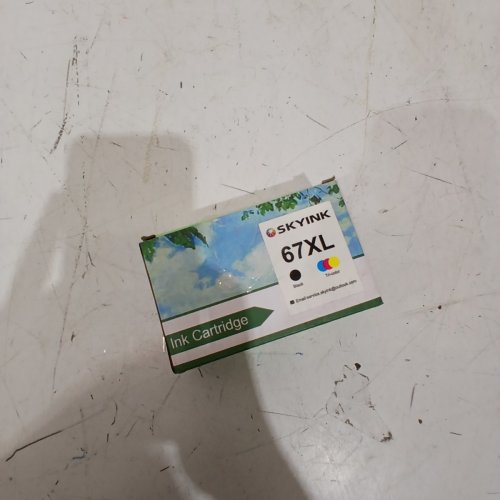 2PC SKYINK INK CARTRIDGE REPLACEMENTS - FOR VARIOUS HP MODELS - BLACK AND TRICOLOR - (MODEL:67XL) image 5