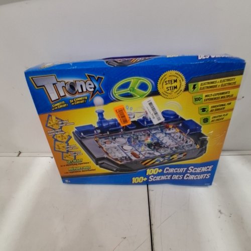TRONEX INTERACTIVE PROJECTS 100+ CIRCUIT SCIENCE STEM KIT ELECTRONICS EXPERIMENTS WITH REAL CIRCUITS & SMART SENSORS EDUCATIONAL LEARNING FOR KIDS - AGES 8+ - MULTI-COLOR (MODEL: 32100) image 5