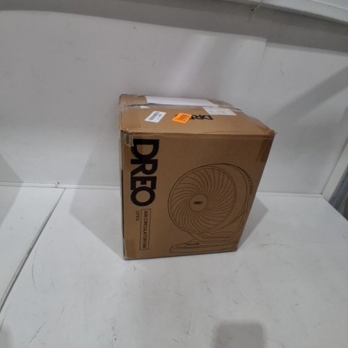 DREO PORTABLE TABLE TOP AIR CIRCULATOR FAN - 9" ROUND - 70FT TONG FLOW - 28DB LOW NOISE - 3 SPEED - 120° ADJUSTABLE TILT - BLACK (MODEL: DR-HAF002) image 5