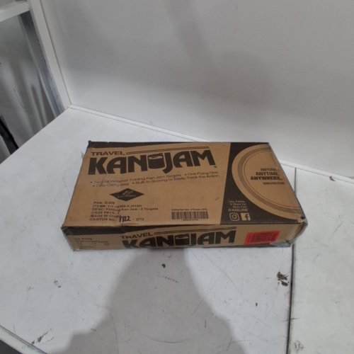 KANJAM TABLETOP DISC THROWING GAME - BLACK/YELLOW (MODEL:1-1-18369-KJ019) image 5