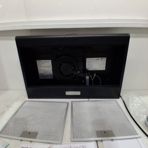 COMFEE' UNDER CABINET DUCTED/DUCTLESS CONVERTIBLE SLIM VENT RANGE HOOD, WITH 3 SPEED EXHAUST FAN AND 2 LED LIGHTS-30" -BLACK-(MODEL:CVU30W4ABB) image 8