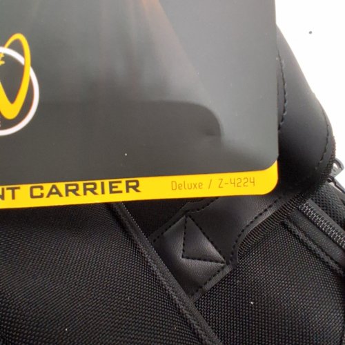 ZEGUR WORLD CLASS LUXURY GARMENT CARRIER CARRY ON LUGGAGE - 22" - BLACK (MODEL:Z-4224) image 2