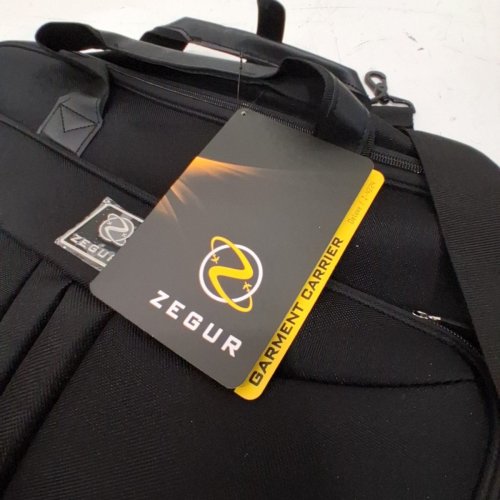 ZEGUR WORLD CLASS LUXURY GARMENT CARRIER CARRY ON LUGGAGE - 22" - BLACK (MODEL:Z-4224) image 4