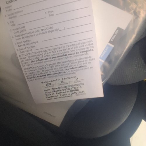 EVENFLO GOLD REVOLVE360 EXTEND ALL-IN-ONE ROTATIONAL CAR SEAT WITH SENSOR SAFE - MOONSTONE GREY (MODEL: CS360212311C) image 2