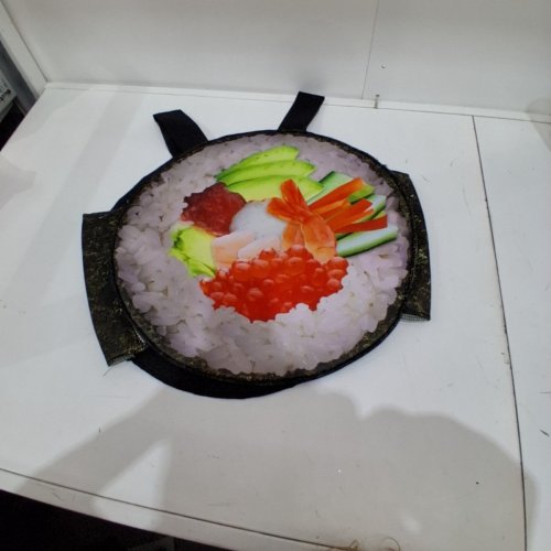 ADULT  PARTYHOLIC ROLL WITH IT SUSHI COSTUME - OSFM - ASSORTED COLOURS image 2