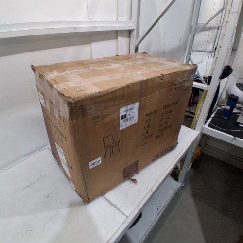 4PK AMOUNICOUPHOLSTERED CHAIRS - 20.5" X 22.8" X 32.7", 300LBS CAP - WHITE (MODEL: UHC002WH4) image 6