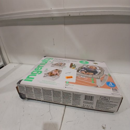 INGENUITY KEEP COZY 3-IN-1 GROW WITH ME VIBRATING BABY BOUNCER SEAT & ROCKER - 6-40LBS - LINDEN (MODEL: 17499) image 4