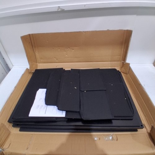 SOMDOT COMPUTER DESK WITH 3 DRAWERS - 40" - BLACK image 4