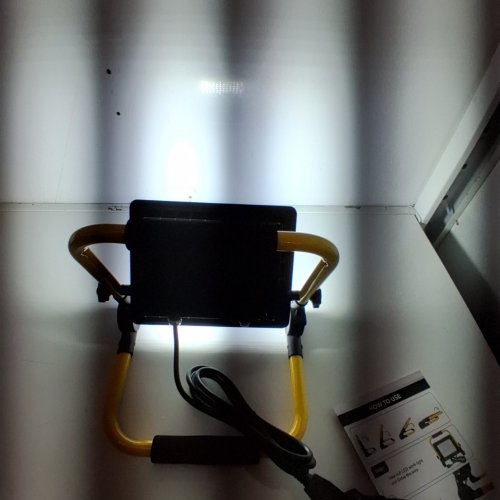 WATERPROOF LED WORK LIGHT - 70W - 10000LM - BLACK/YELLOW image 2