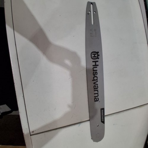 HUSQVARNA CHAINSAW BAR - 18" - 3/8 PITCH - 0.058 GAUGE - 68 DRIVE LINKS - GREY (MODEL: 5999998-68) image 2