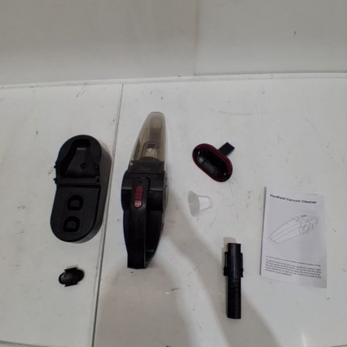 WHALLULTRA CORDLESS HANDHELD VACUUM CLEANER WITH CHARGING DOCK - 2200 MAH - BLACK/RED (MODEL: HC-074SD) image 3