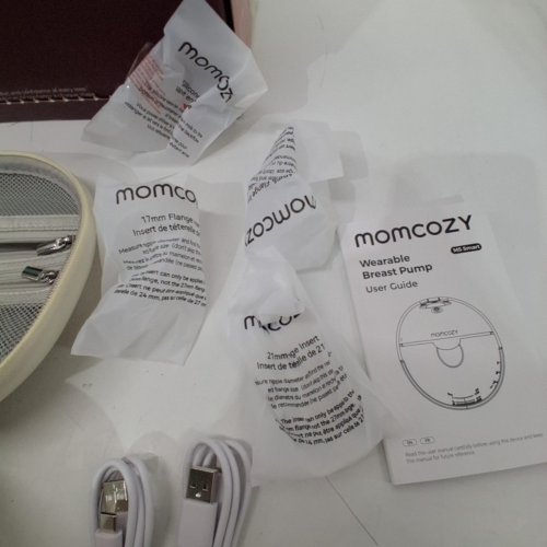 MOMCOZY M5 SMART WEARABLE BREAST PUMPS WITH APP CONTROL - WHITE (MODEL: BP380) image 5