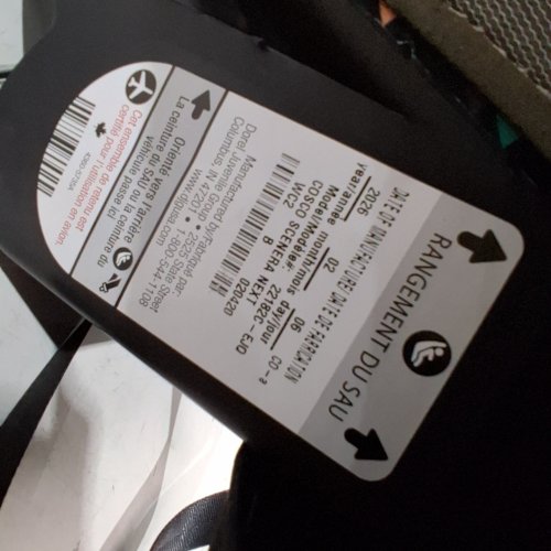 COSCO SCENERA NEXT CONVERTIBLE CAR SEAT - TRIANGLES (MODEL: 22182C-EJQ) image 2