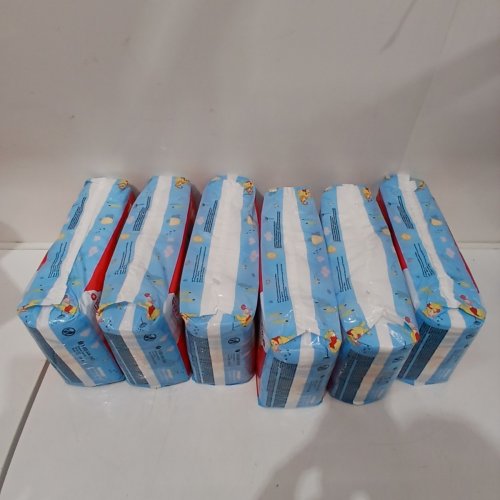 198PK HUGGIES LITTLE SNUGGLERS BABY DIAPERS - SIZE 1 (UP TO 14LBS) - DISNEY WINNIE THE POOH (MODEL: 56308) image 4