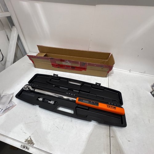 VEVOR DIGITAL TORQUE WRENCH SET, - 1/2" - 25-250 FT.LB - ORANGE - (MODEL: HGI20340) image 3
