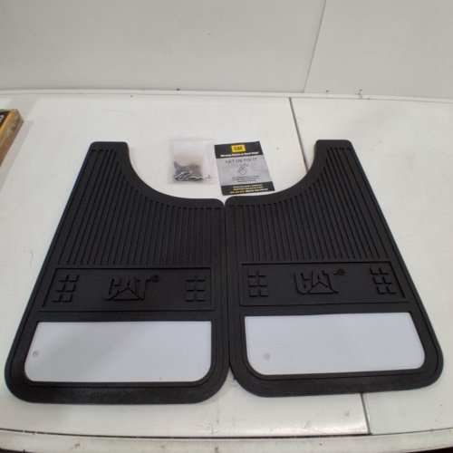 2PK CAT MUD FLAPS WITH NIGHT REFLECTORS 11" X 19" - BLACK (MODEL: CAG0-080 image 3