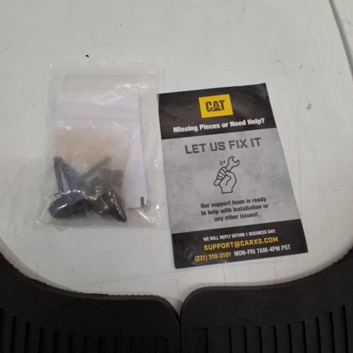 2PK CAT MUD FLAPS WITH NIGHT REFLECTORS 11" X 19" - BLACK (MODEL: CAG0-080 image 4